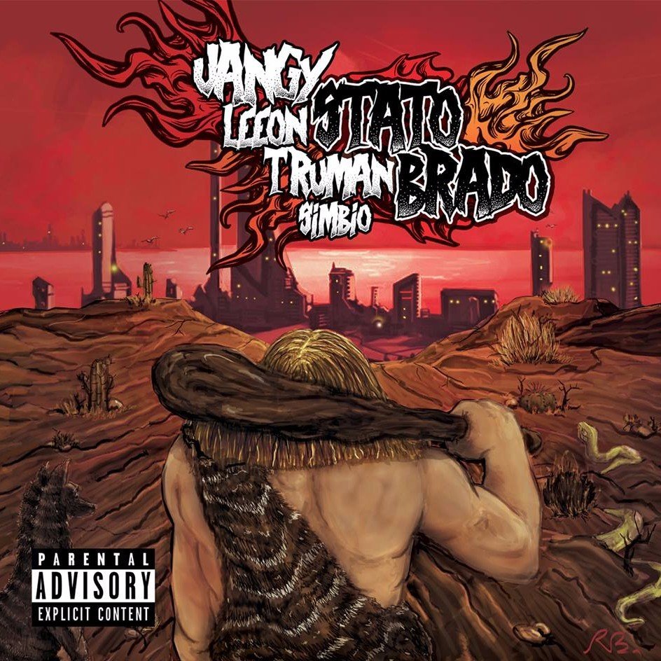 Cover dell'album 'Stato Brado' di Jangy Leeon, Truman Simbio