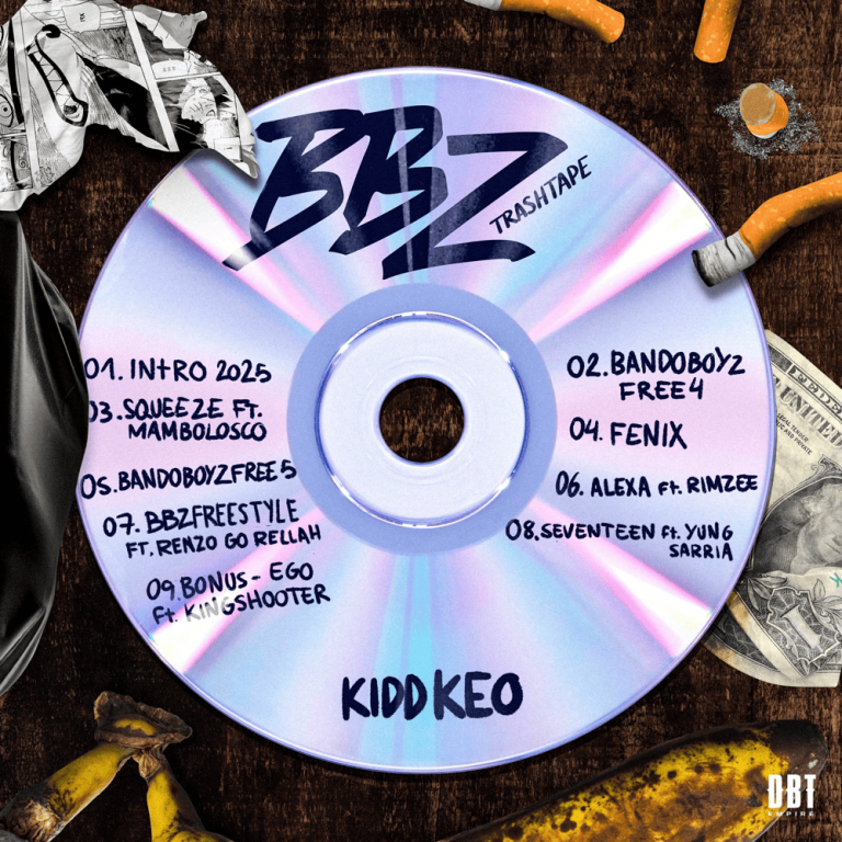 Cover dell'album 'BBZ Trashtape' di Kidd Keo
