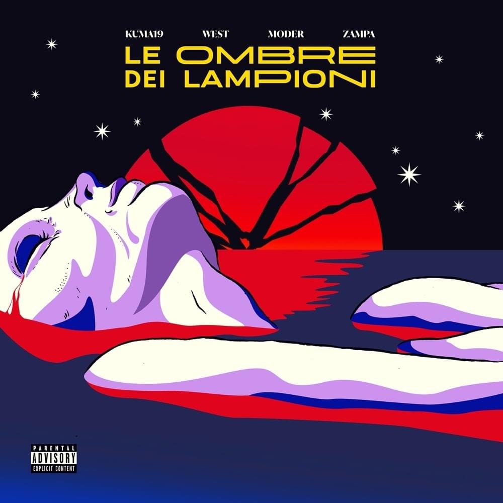 Cover della canzone 'Le ombre dei lampioni' di Kuma & West ft. Moder, Zampa