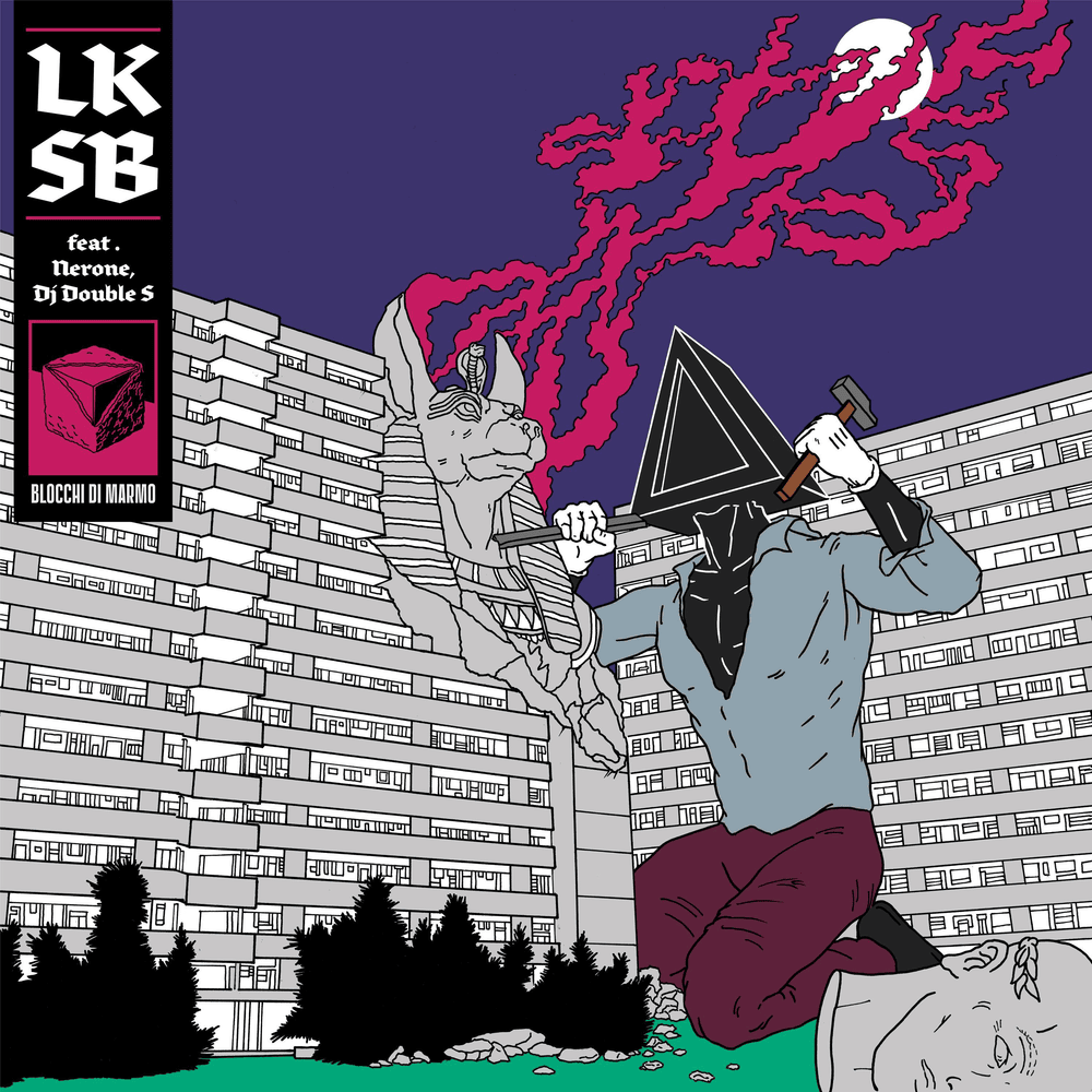 Cover della canzone 'Blocchi Di Marmo' di Lanz Khan, Sick Budd ft. DJ Double S, Nerone