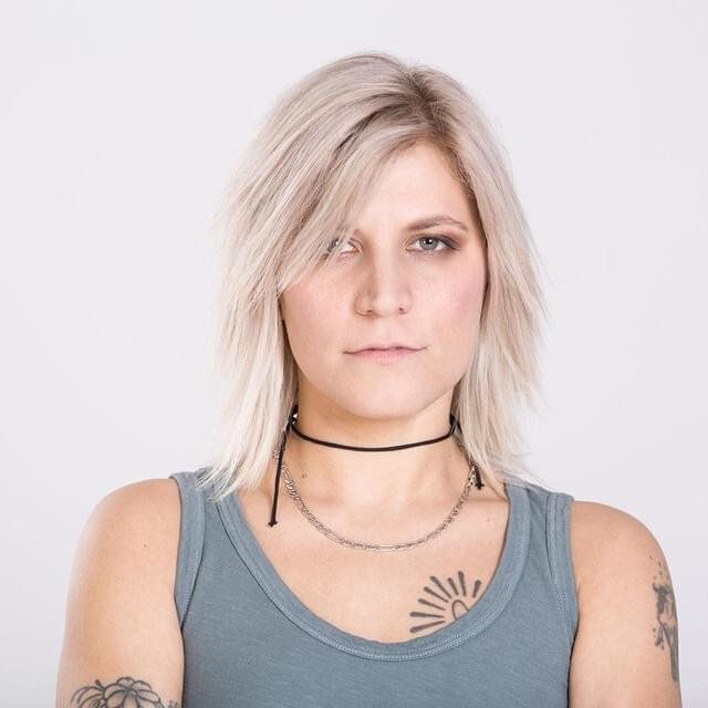 Foto di Laura Bono, artista con ruolo nel rap italiano