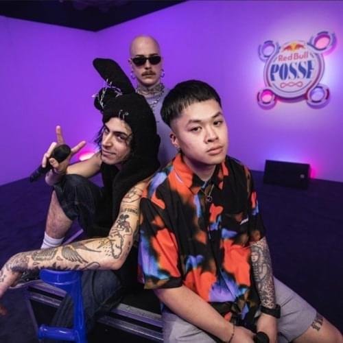 Cover della canzone 'Red Bull Posse' di Lenny Delicious, NASKA, Simone Panetti