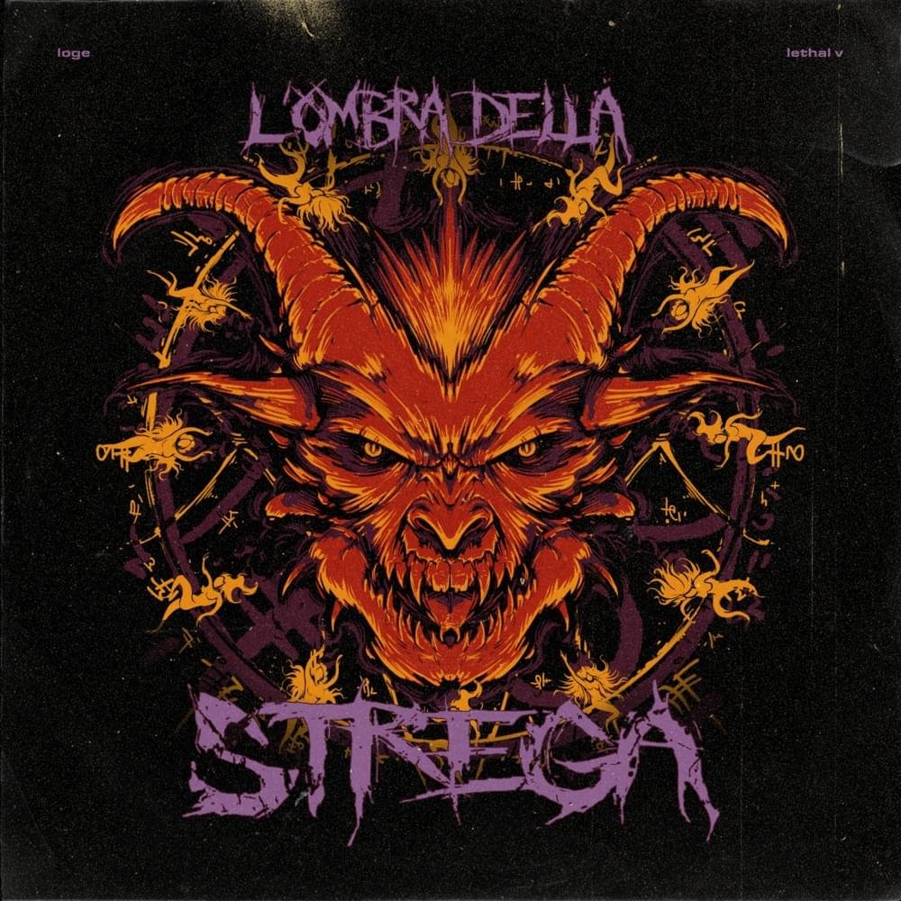 Cover dell'album 'L’ombra della strega EP' di Lethal V & Loge