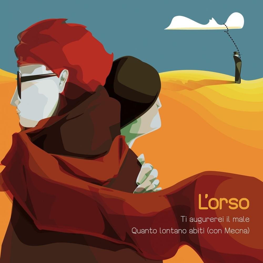 Cover dell'album 'Ti ugurerei il male | Quanto lontano abiti - Single' di L’orso