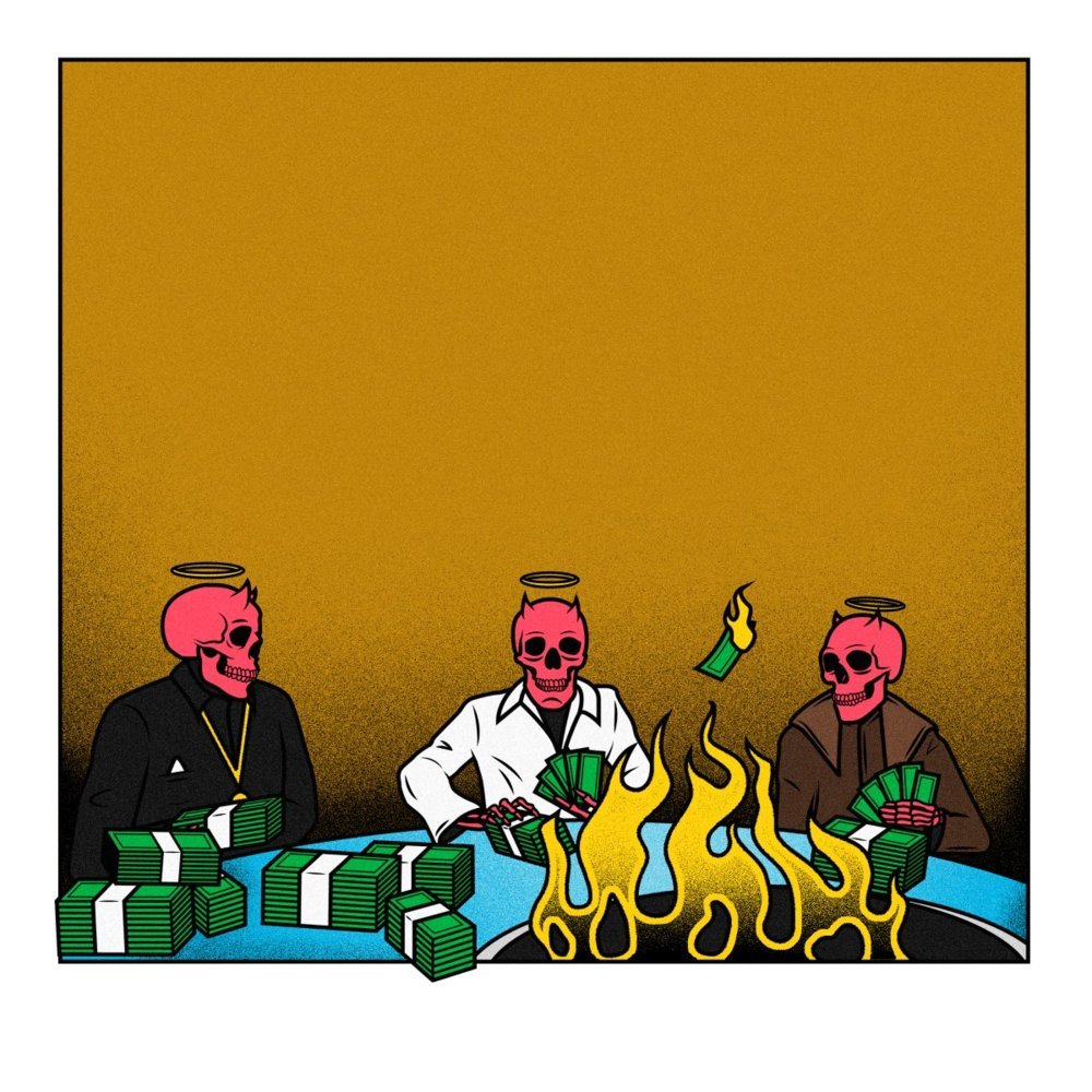 Cover dell'album 'Pxxrificacion' di Los Santos