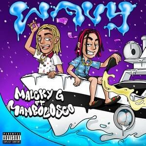 Cover della canzone 'WAVY' di Malcky G ft. MamboLosco