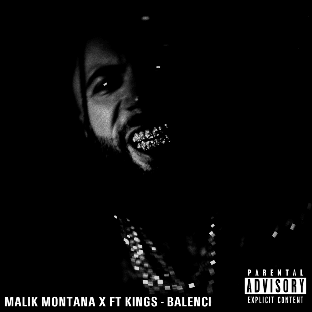Cover della canzone 'BALENCI' di Malik Montana