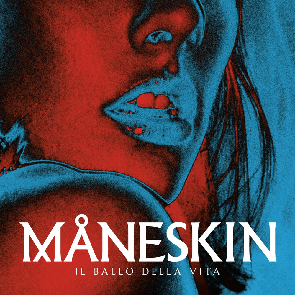Cover dell'album 'Il ballo della vita' di Måneskin