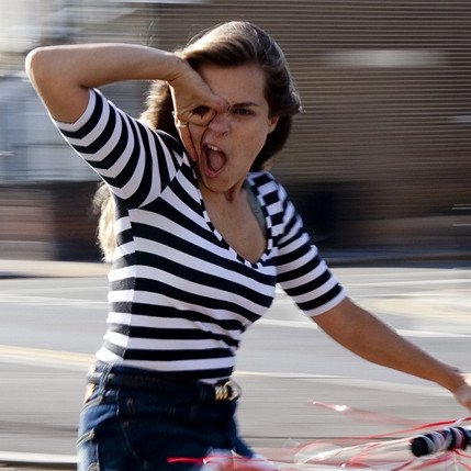 Foto di Marina Ribatski, artista con ruolo nel rap italiano