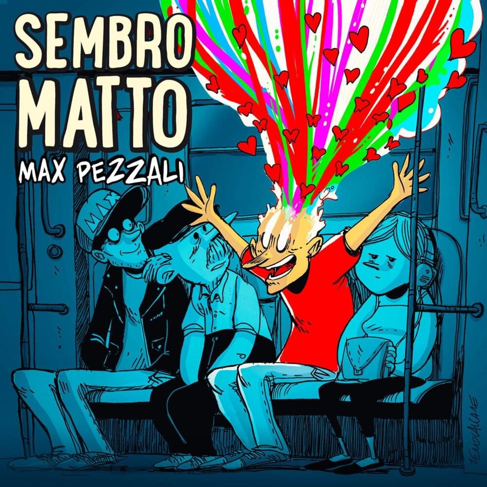 Cover della canzone 'Sembro matto' di Max Pezzali