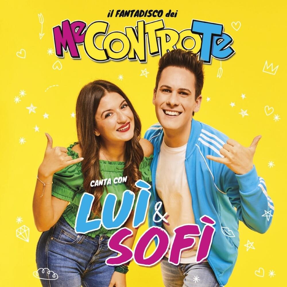 Cover dell'album 'Il Fantadisco dei Me contro Te - Canta con Luì e Sofì' di Me contro Te
