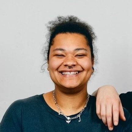 Foto di Melanie Ebietoma, artista con ruolo nel rap italiano