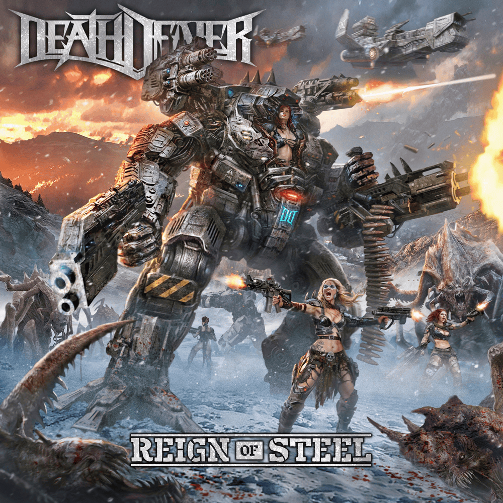 Cover dell'album 'Reign of Steel' di Metal Carter