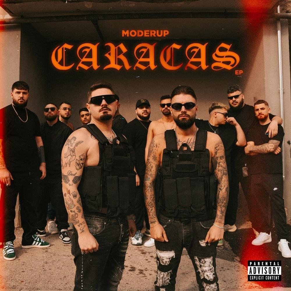 Cover dell'album 'Caracas EP' di Moderup