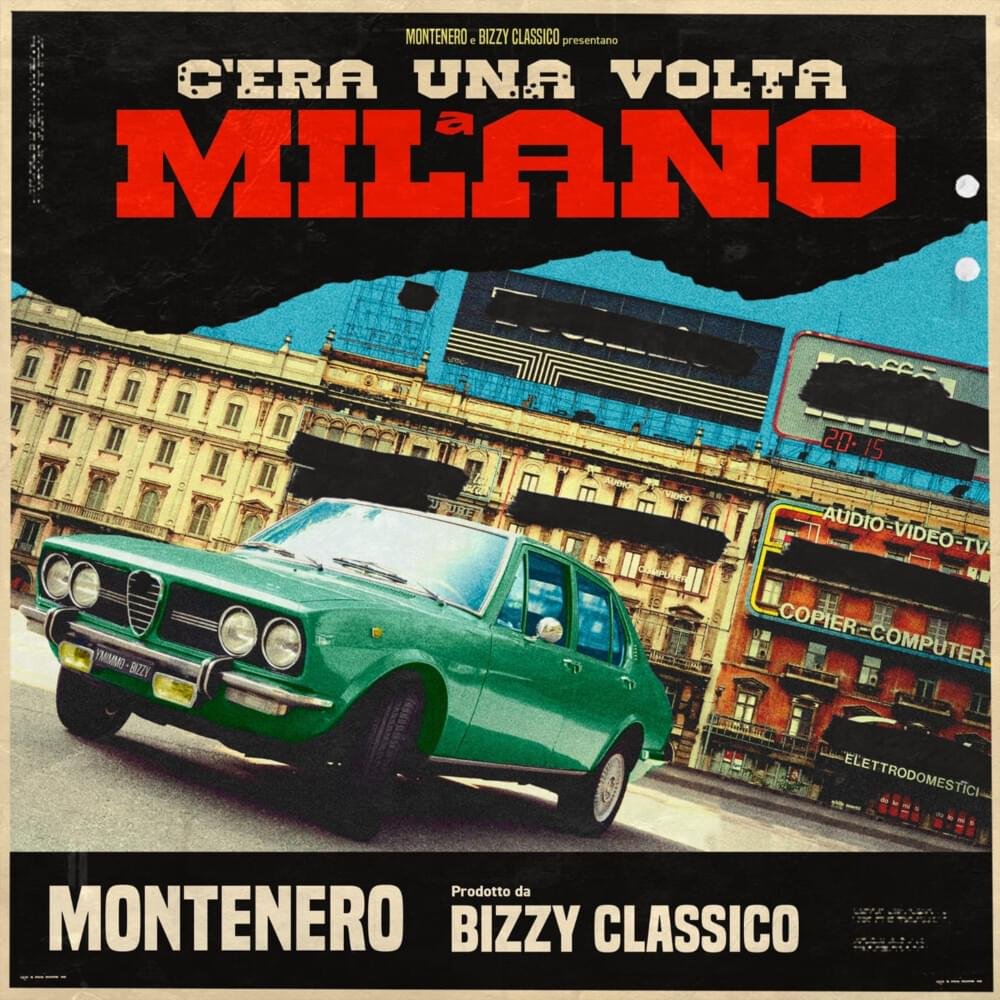 Cover dell'album 'C’era una volta a Milano - EP' di Montenero