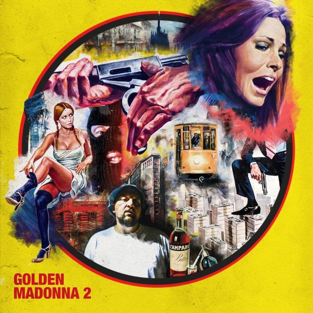 Cover dell'album 'Golden Madonna 2 - EP' di Montenero, Luca Moustaches