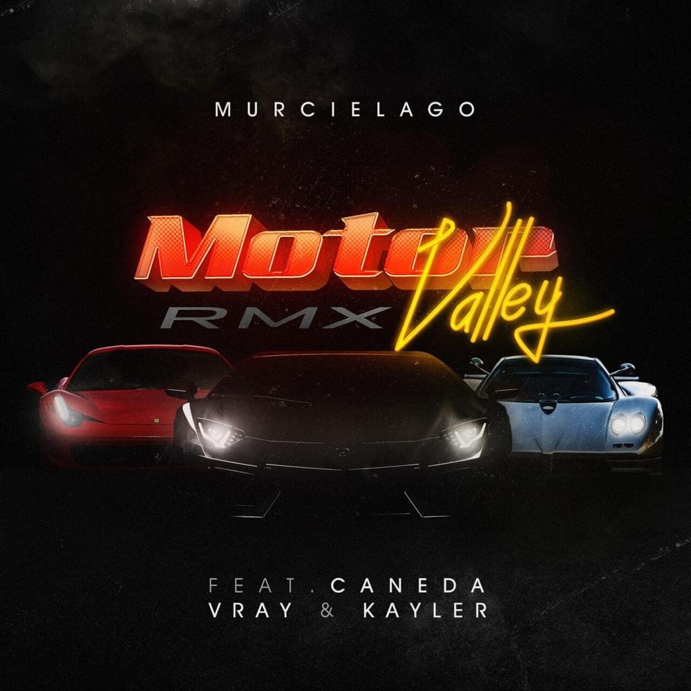 Cover della canzone 'Motor Valley RMX' di Murcielago ft. Caneda, KAYLER, Vray (ITA)