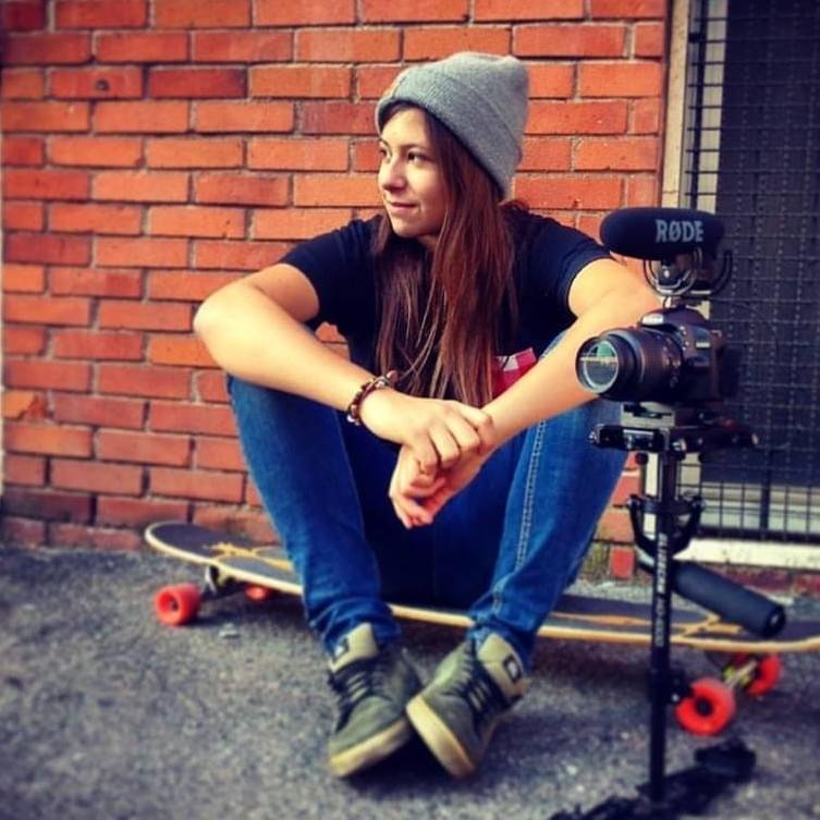 Foto di Muriel Brodoloni, artista con ruolo nel rap italiano