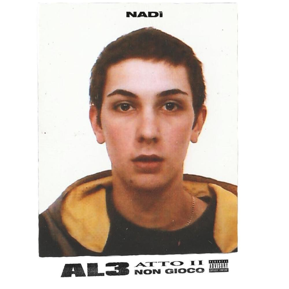 Cover dell'album 'AL3 - ATTO II - NON GIOCO - 4ART' di Nader Shah