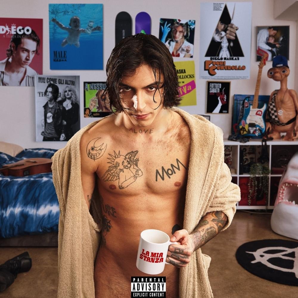 Cover dell'album 'La mia stanza' di NASKA