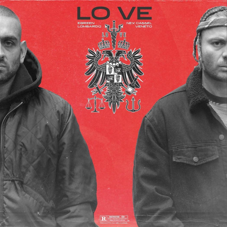 Cover dell'album 'LO VE' di Nex Cassel, Egreen