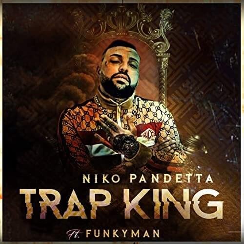 Cover della canzone 'Trap king' di Niko Pandetta