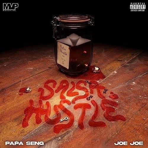 Cover dell'album 'SALSA HUSTLE' di Papa seng