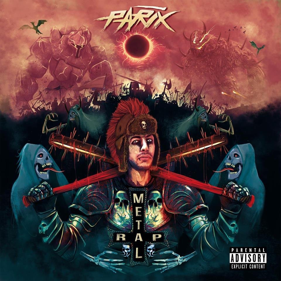 Cover dell'album 'Metal Rap' di Parix Hilton