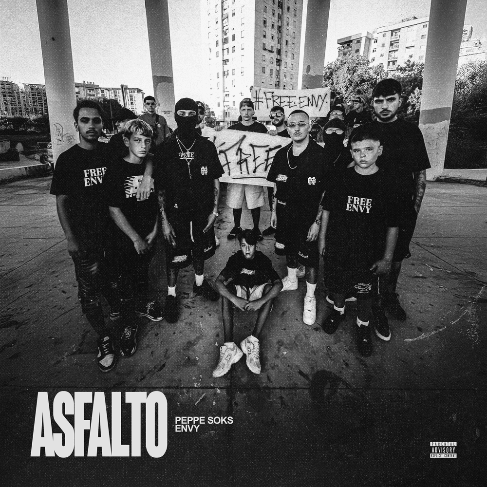 Cover della canzone 'ASFALTO' di Peppe Soks ft. Envy (ITA)