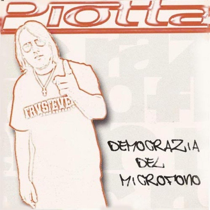 Cover dell'album 'Democrazia del microfono' di Piotta