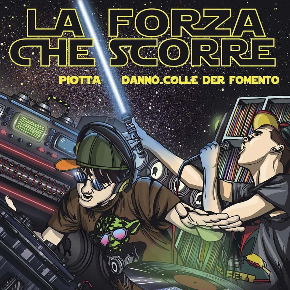 Cover dell'album 'La Forza Che Scorre EP' di Piotta