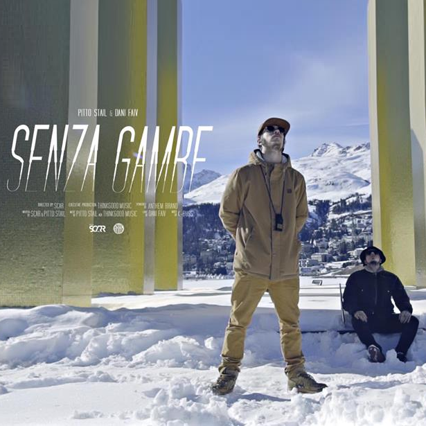 Cover della canzone 'Senza Gambe' di Pitto Stail ft. Dani Faiv