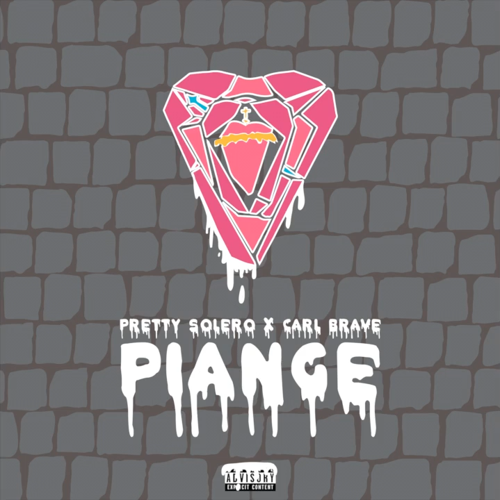 Cover della canzone 'Piange' di Pretty Solero ft. Carl Brave