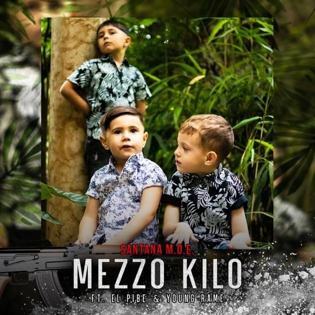 Cover della canzone '1/2 KILO' di SANTANA M.O.E. ft. El Pibe, Rame