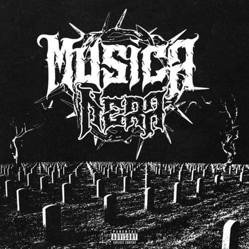 Cover della canzone 'Musica Nera' di Scaccia