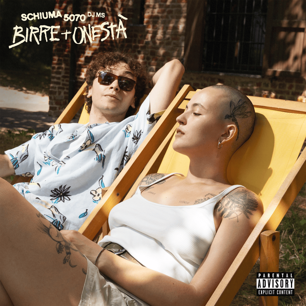 Cover della canzone 'Birre + onestà' di Schiuma ft. 5070, Dj MS