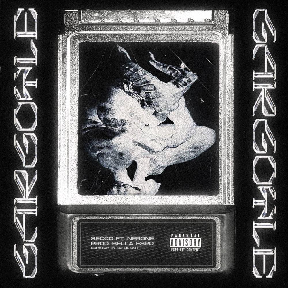 Cover della canzone 'Gargoyle' di Secco ft. DJ Lil Cut, Nerone
