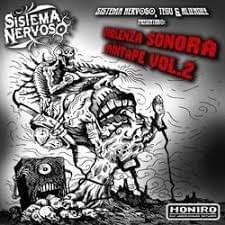 Cover dell'album 'Violenza Sonora Mixtape Vol. 2' di Sistema Nervoso