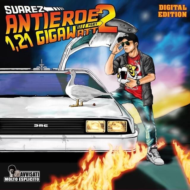 Cover dell'album 'Antieroe 2' di Suarez Nacapito