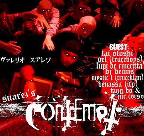 Cover dell'album 'Contempt' di Suarez Nacapito