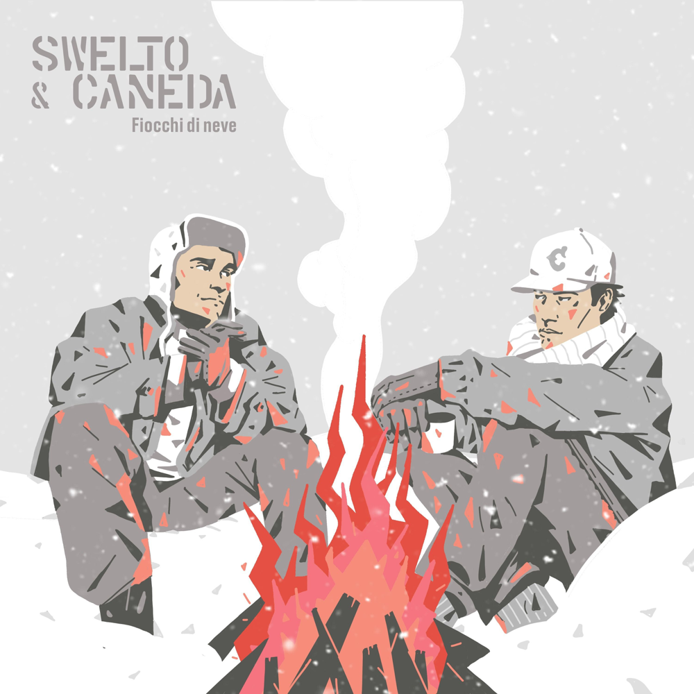 Cover della canzone 'Fiocchi di neve' di Swelto ft. Caneda