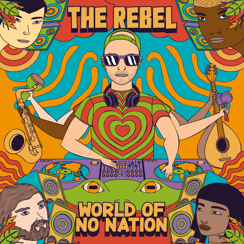 Cover dell'album 'World of No Nation' di The Rebel (ITA)