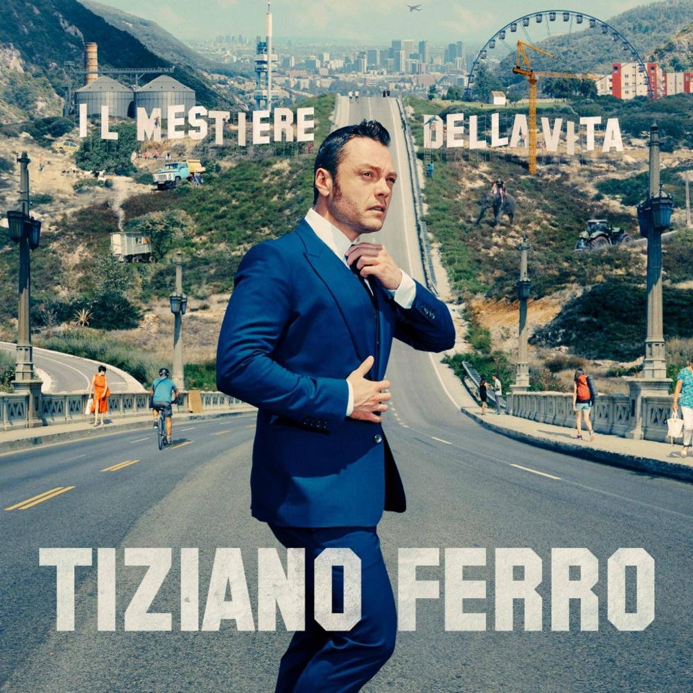 Cover dell'album 'Il Mestiere Della Vita' di Tiziano Ferro