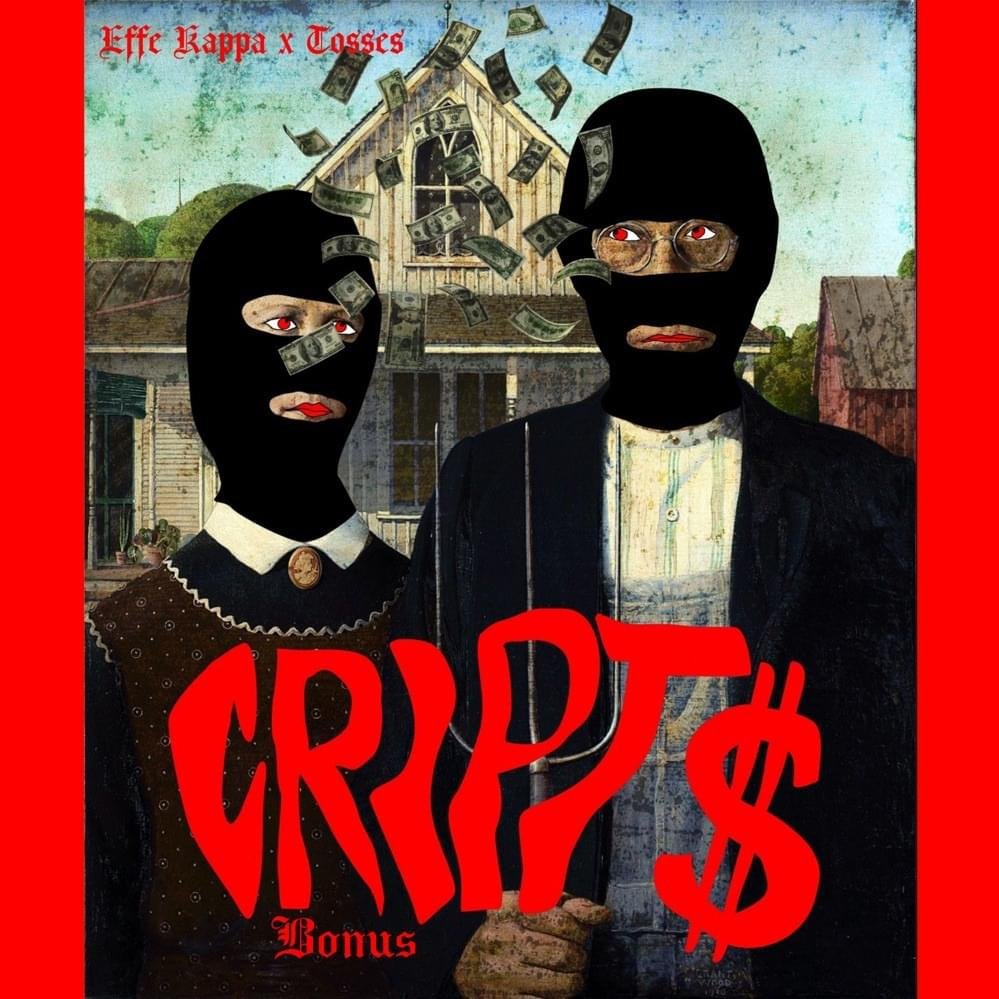 Cover dell'album 'CRIPT$ Bonus' di Tosses, Effe Kappa