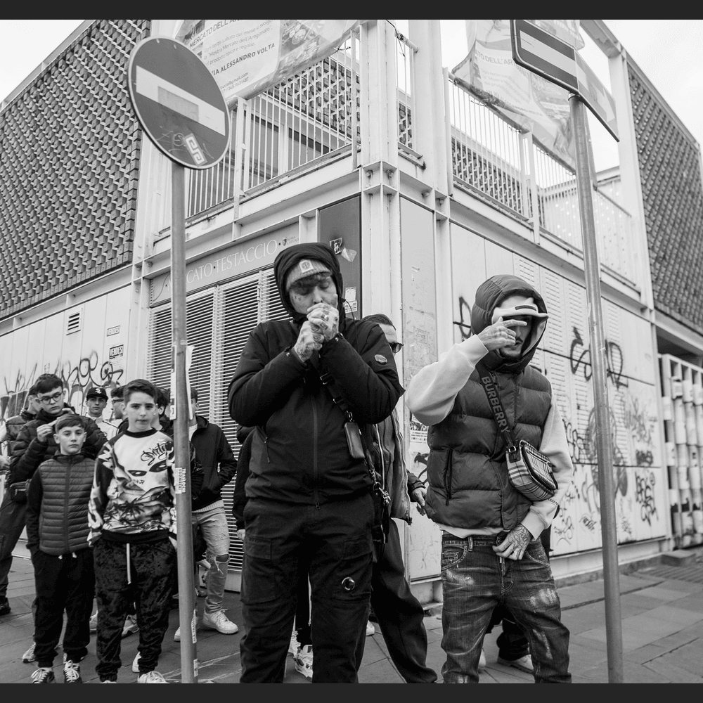 Cover della canzone 'Corviale Testaccio' di Uzi Lvke ft. Side Baby