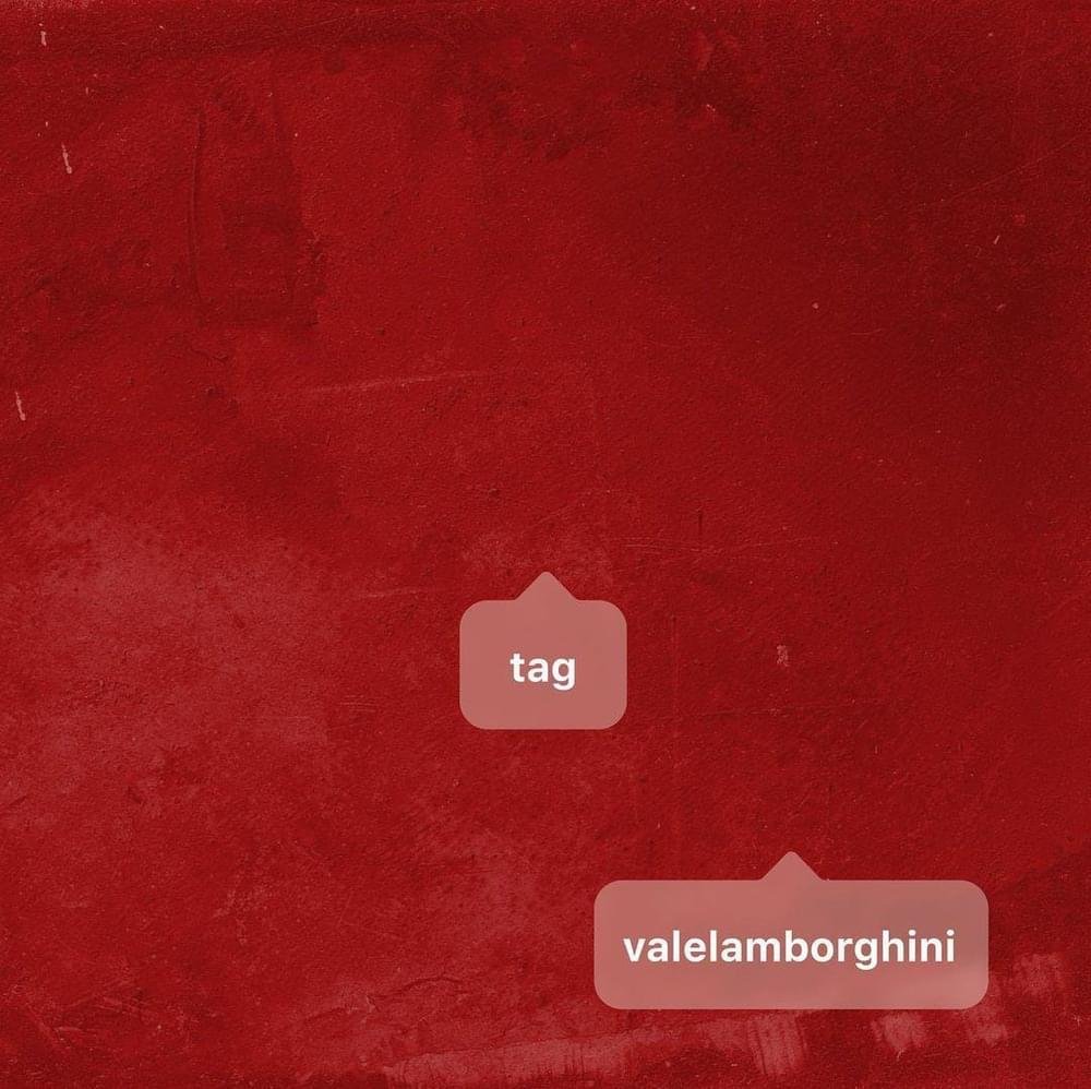 Cover della canzone 'TAG' di Vale Lambo