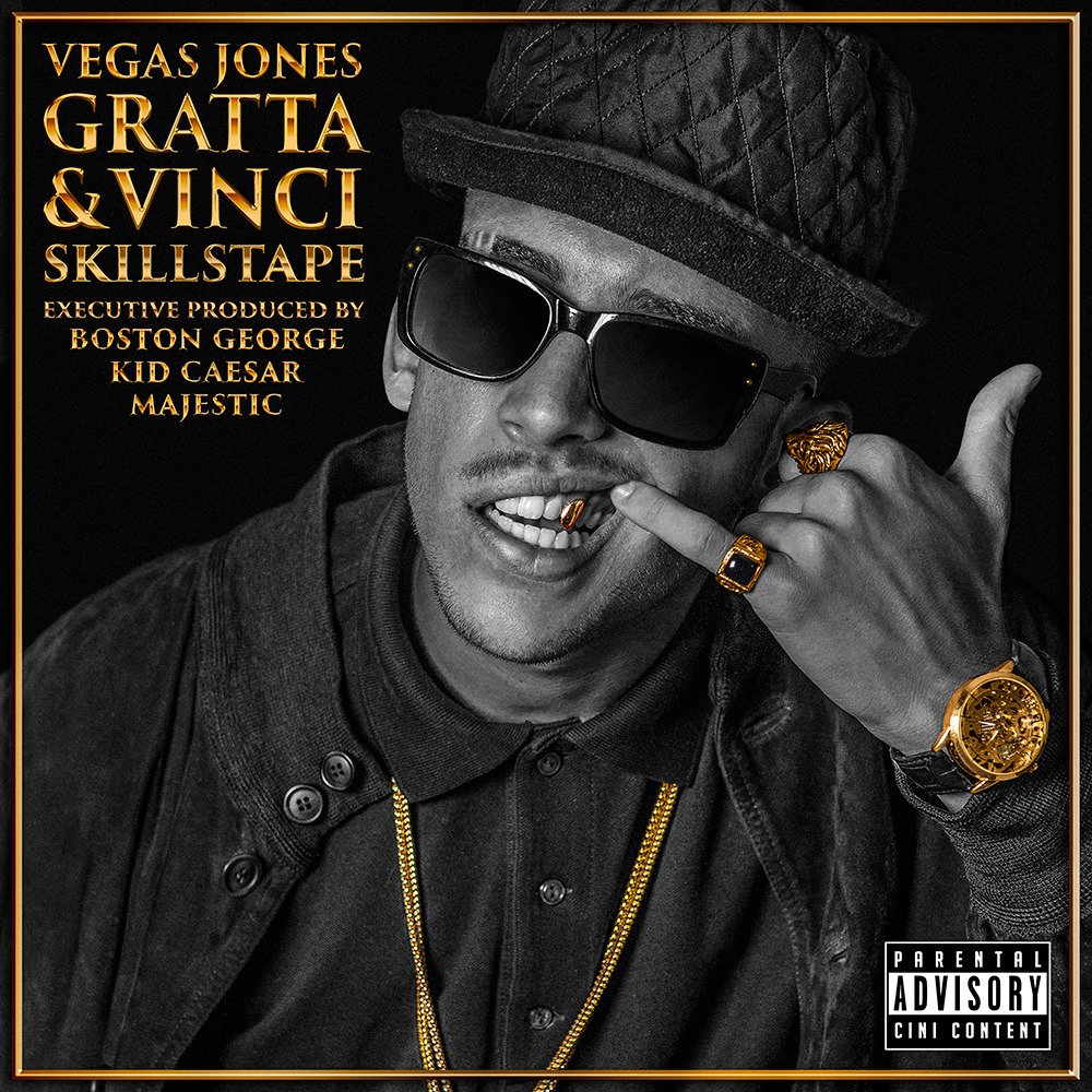 Cover dell'album 'Gratta & Vinci Skillstape' di Vegas Jones