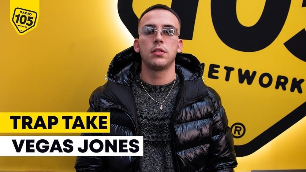 Cover della canzone 'Trap Take Radio 105' di Vegas Jones