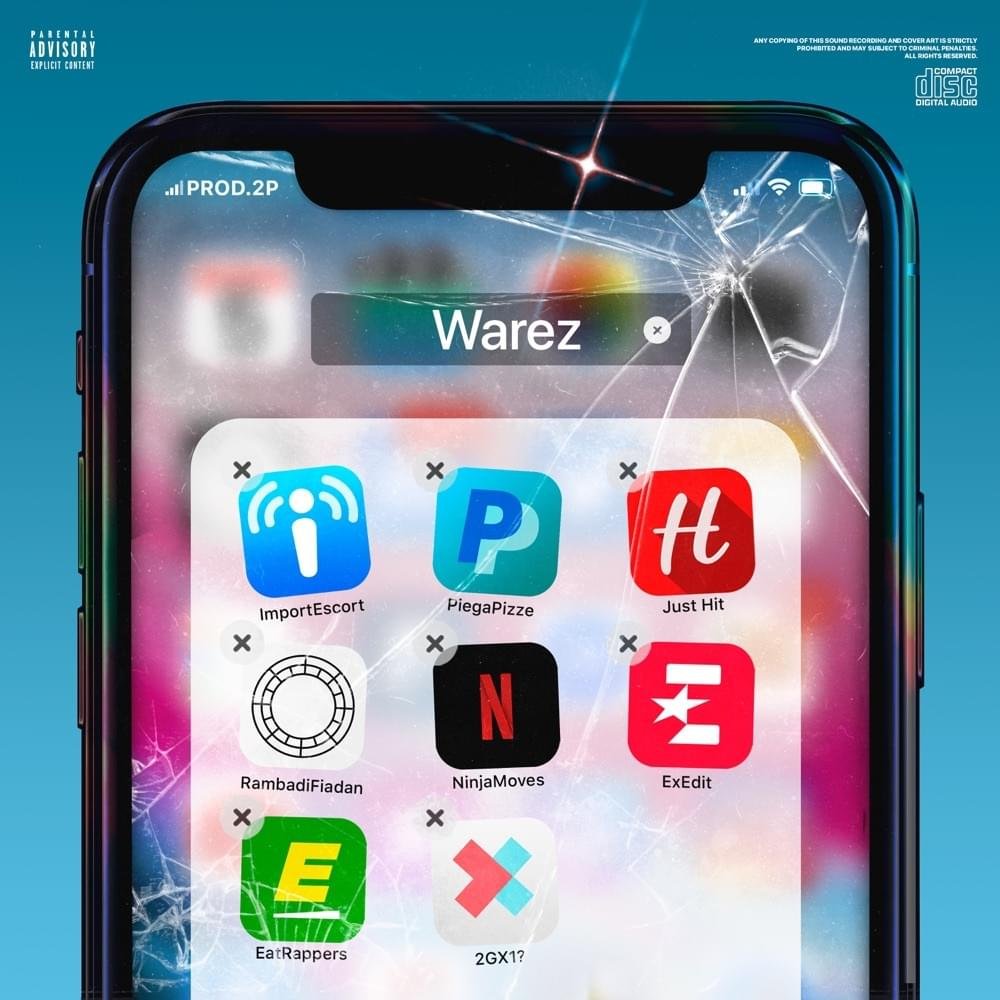 Cover della canzone 'IPhone Ex' di Warez