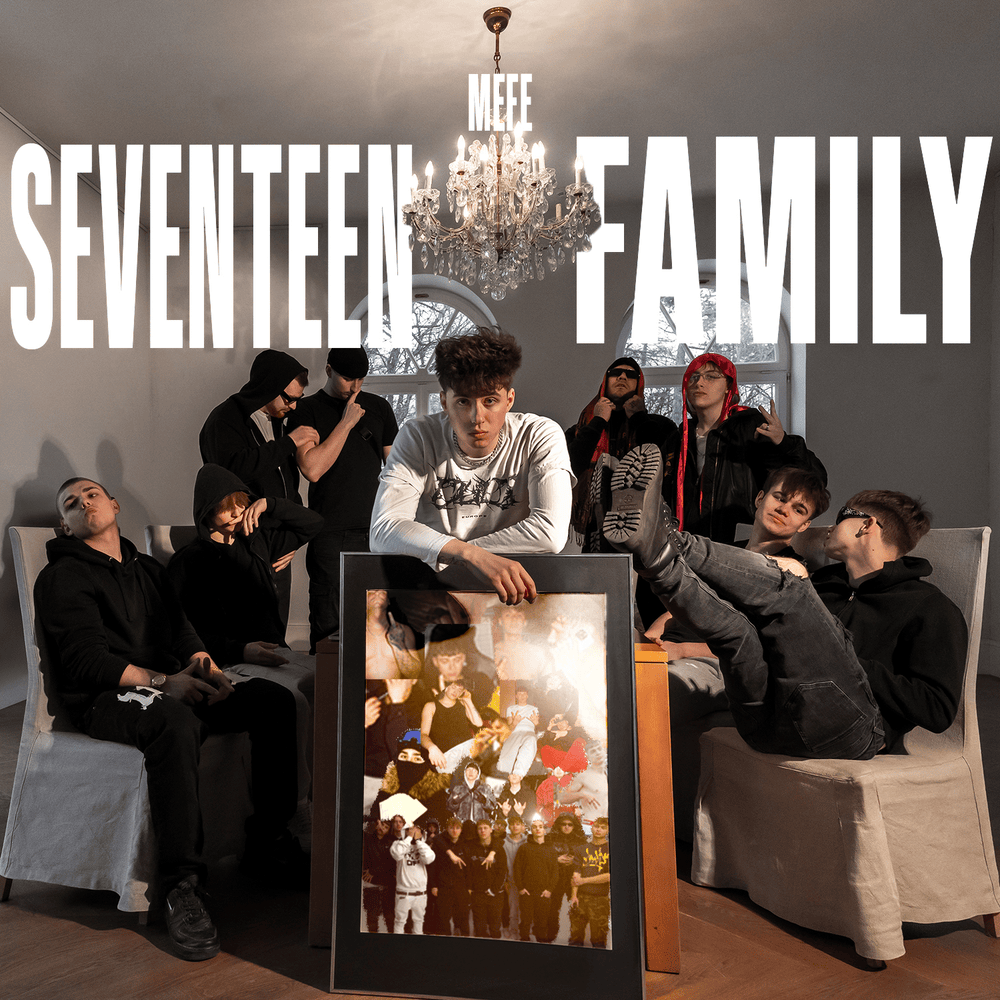 Cover dell'album 'SEVENTEEN FAMILY' di Young Mefe (POL)
